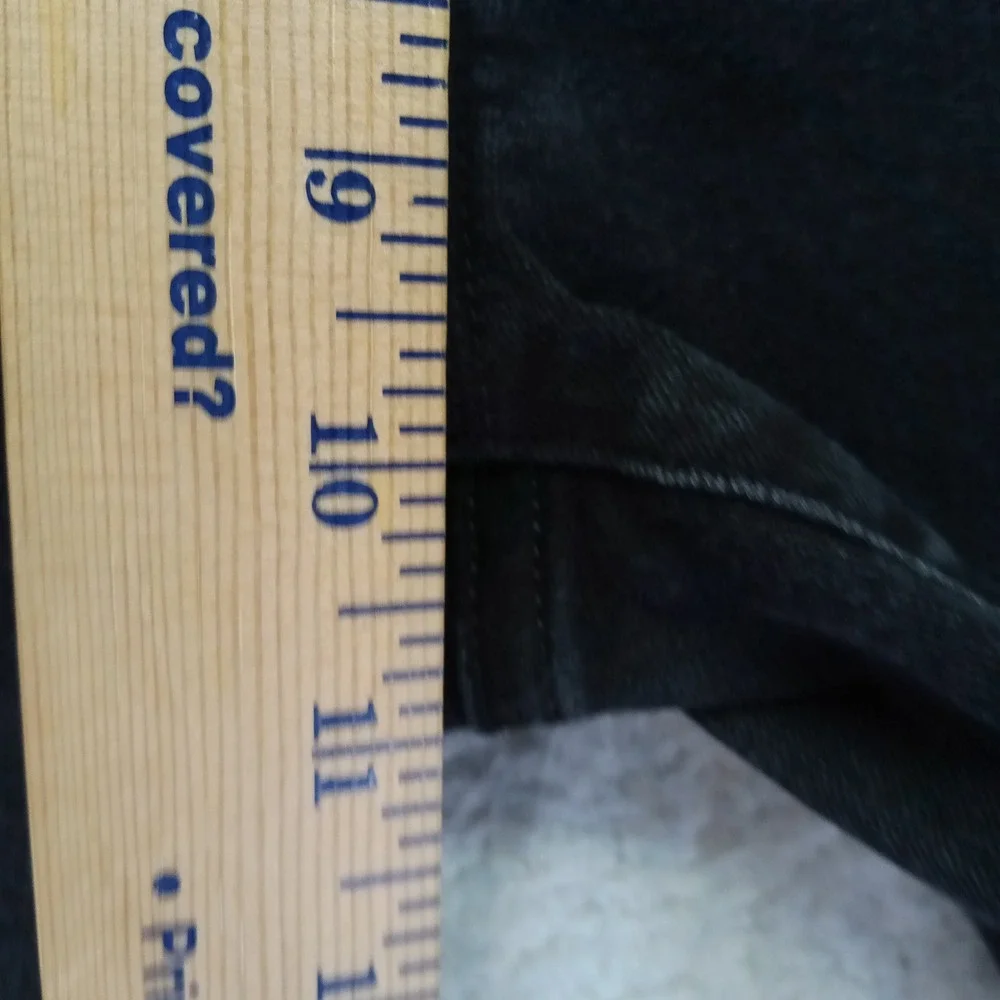 J.Crew Womens High Rise Skinny Jeans Black‎ Stretch Denim Size 29 RN77388